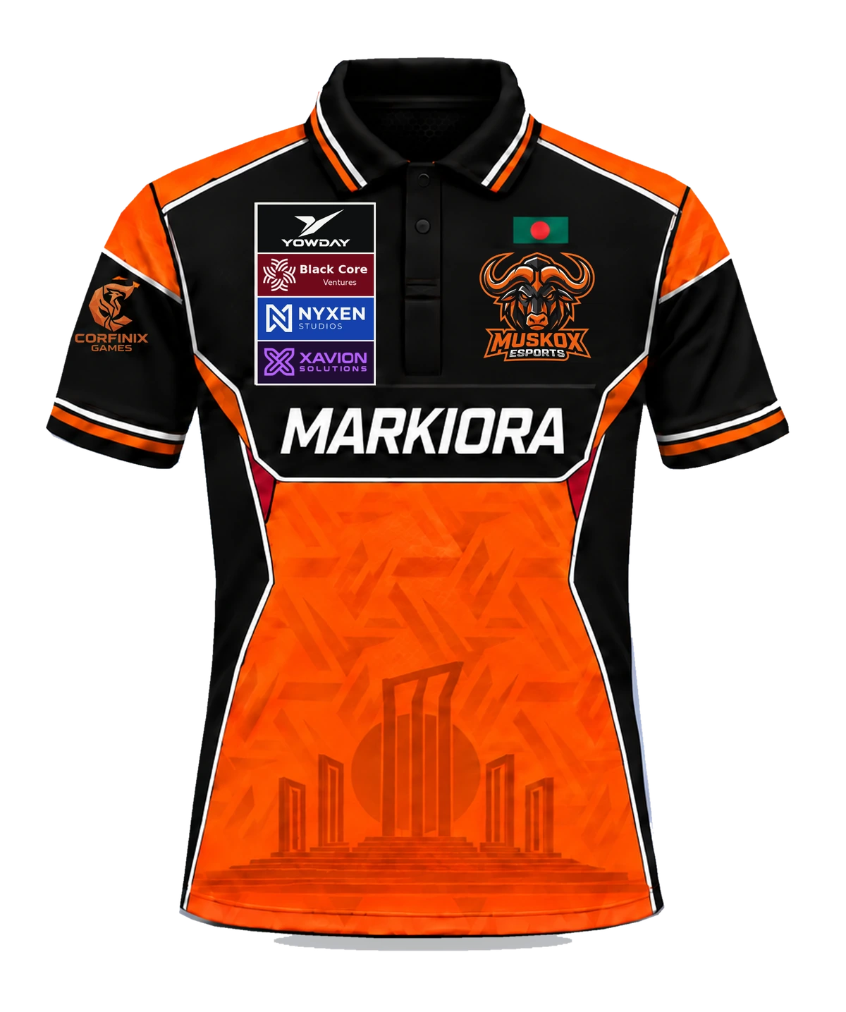 MUSKOX Esports jersey front